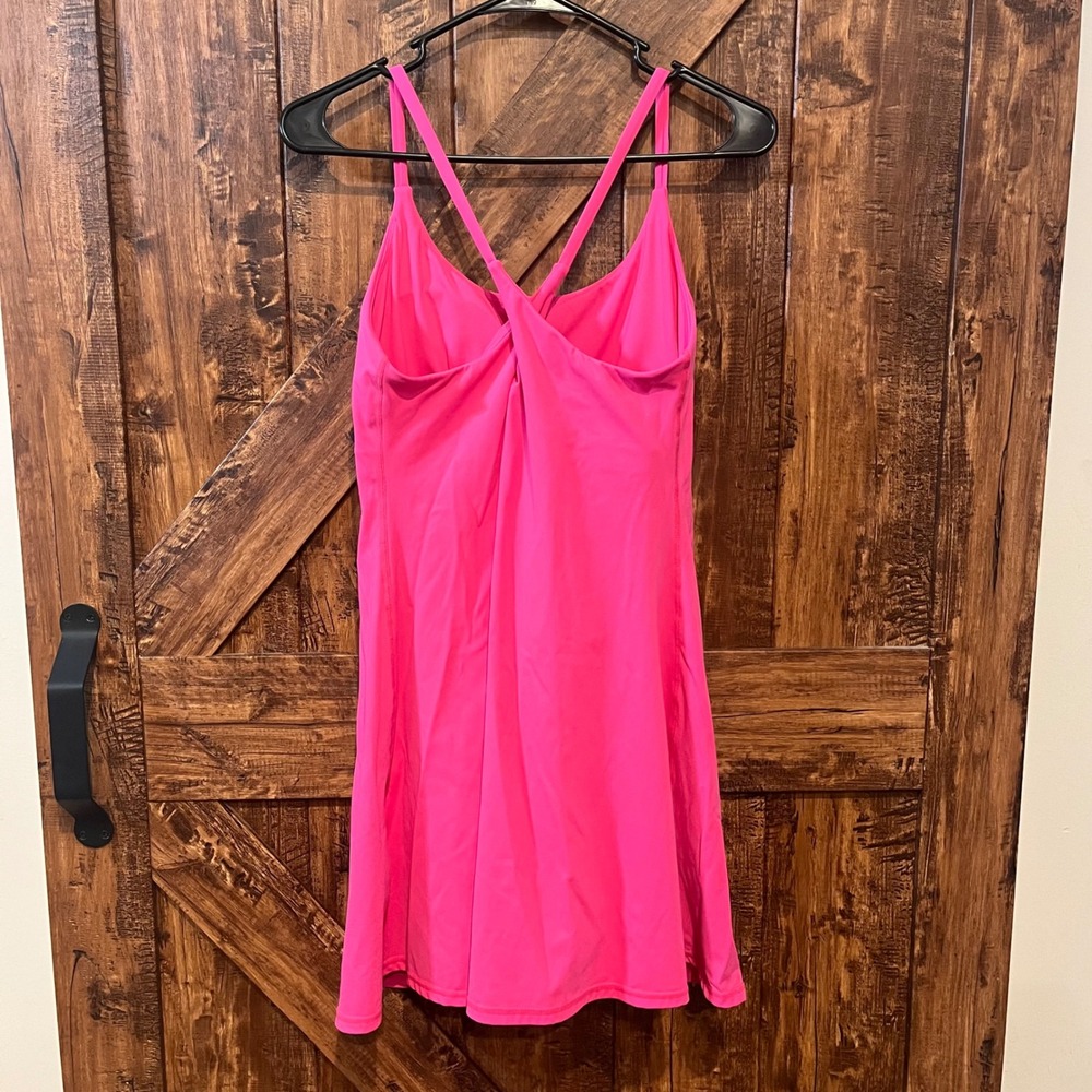 Halara Softlyzero Plush Backless Active Dress Fuc… - image 4